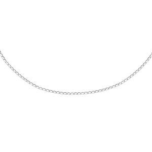 Silver (925) chain - Cheval rhodium-plated