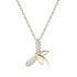 14K Yellow gold (e-coating)