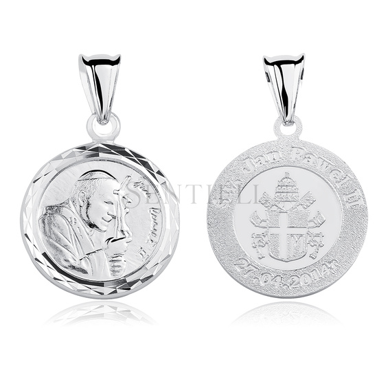 Silver (925) pendant - Saint Pope John Paul II