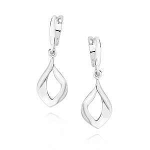 Silver (925) elegant earrings