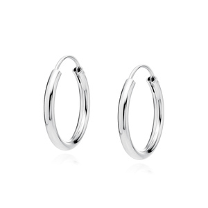 Silver (925) earrings hoop