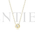 White \ 24K Yellow gold