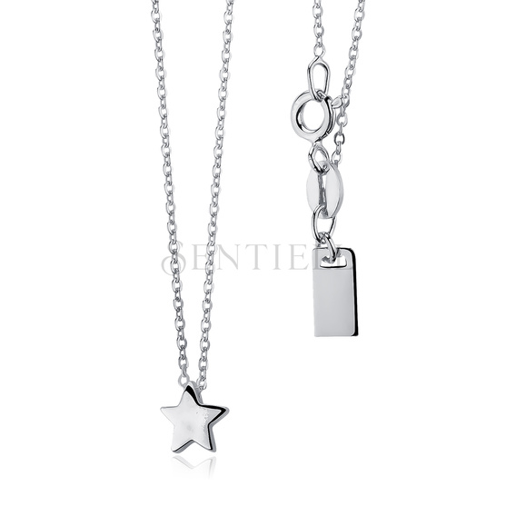Silver (925) necklace star
